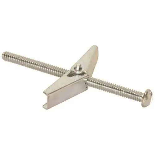 3/16 in. x 3 in. Toggle Bolts Round Head Spring Wing Zinc - pack of 50 3/16 in. x 3 in. Toggle Bolts Round Head Spring Wing Zinc - pack of 50