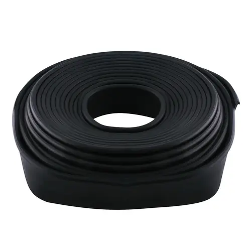 1-1/8 Shower Door Sweep Black vinyl - 72" Stock Length 1-1/8 Shower Door Sweep Black vinyl - 72" Stock Length