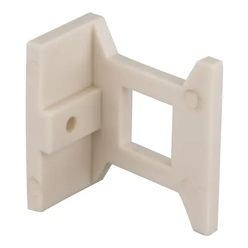 Extended Hole Flush Bolt Nylon Guide Cream