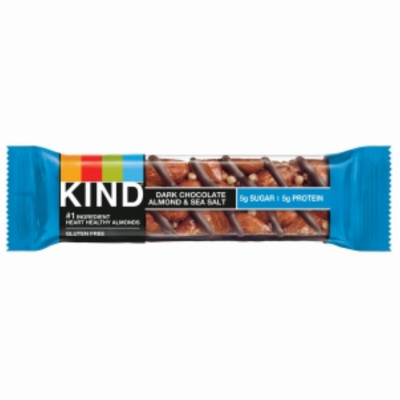 KIND LLC 673719 DCNS12 Nut and Spices Bar, Dark Chocolate Nuts, Sea Salt Flavor, 1.4 oz