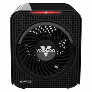 VORNADO HEAT EH1-0157-06 Velocity 1 Personal Space Heater, 2 Settings, Black