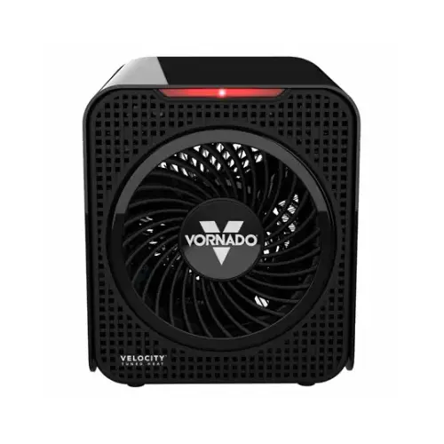 Velocity 1 Personal Space Heater, 2 Settings, Black Velocity 1 Personal Space Heater, 2 Settings, Black