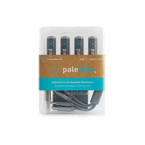 Rechargeable AAA Batteries, USB Cable pack of 4