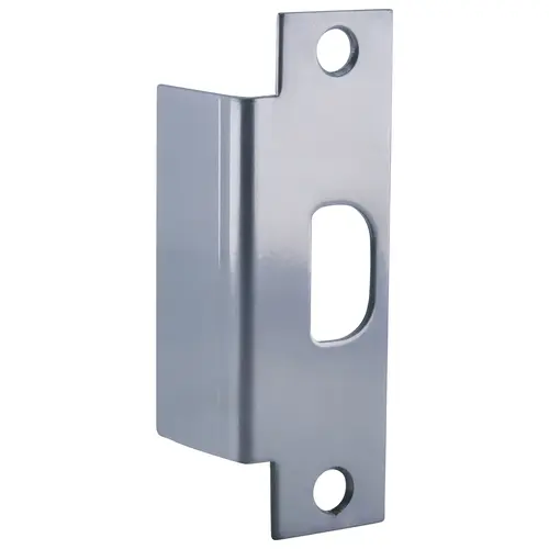 Electric Strike Filler Plate, Af Series, Steel Material, 4-7/8" Length, 1-1/4" Width, 13 Gauge, Silver Coated Finish Electric Strike Filler Plate, Af Series, Steel Material, 4-7/8" Length, 1-1/4" Width, 13 Gauge, Silver Coated Finish
