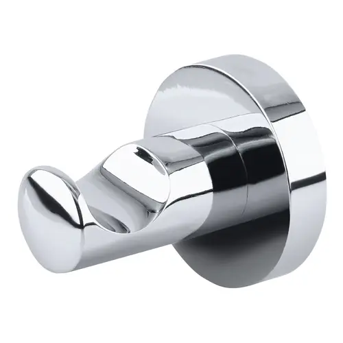 Nobe Series Wall Mount Robe Hook Single Chrome