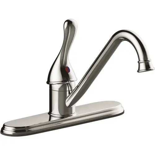 Anchor Point Single-Handle Standard Kitchen Faucet in Chrome Anchor Point Single-Handle Standard Kitchen Faucet in Chrome