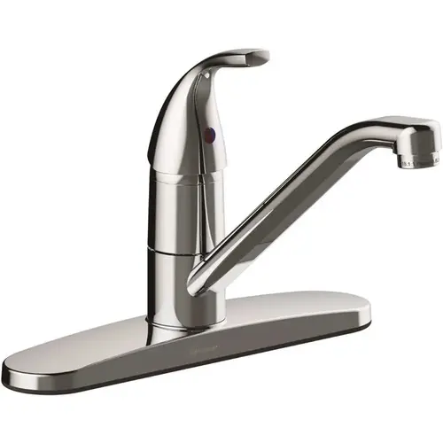 Anchor Point Single-Handle Standard Kitchen Faucet in Chrome Anchor Point Single-Handle Standard Kitchen Faucet in Chrome