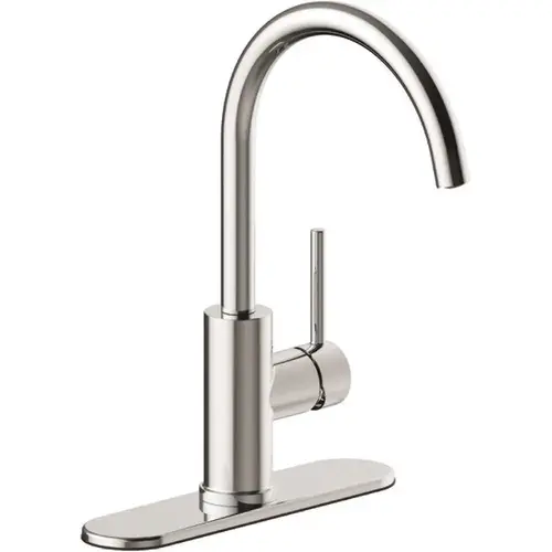 Westwind Single-Handle Standard Kitchen Faucet in Chrome Westwind Single-Handle Standard Kitchen Faucet in Chrome
