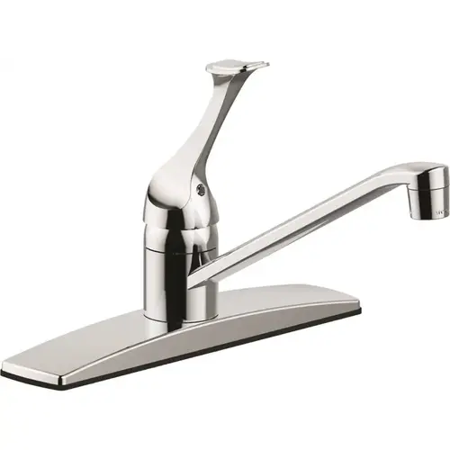 Single-Handle Standard Kitchen Faucet in Chrome Single-Handle Standard Kitchen Faucet in Chrome