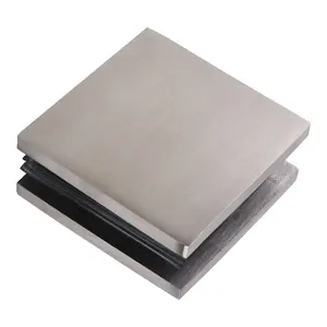 CRL MFC19 Brushed Stainless 2" x 2" Square Mall Front Clamp