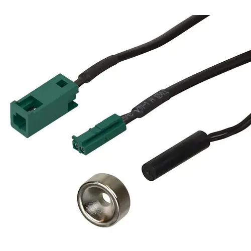 Magnetic Reed Switch, with In-Line Lead Cable For Interior Cabinet Lighting, In-line reed switch - 2-Wire tunable white, 24 V Black Magnetic Reed Switch, with In-Line Lead Cable For Interior Cabinet Lighting, In-line reed switch - 2-Wire tunable white, 24 V Black