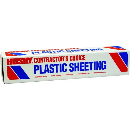 Painter's Sheeting, 100 ft L, 20 ft W, Black Painter's Sheeting, 100 ft L, 20 ft W, Black