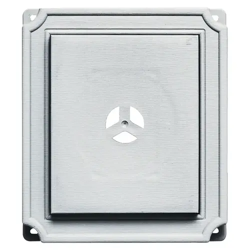 ORIGINAL MOUNTMASTER Series Mounting Block, 8 in L, 7 in W, Fiber Cement, White