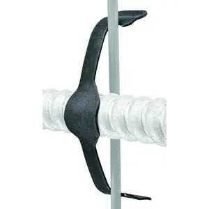 Superstrut ZCK535-10 Cable Hanger Clip, Steel, Black, Zinc Phosphate - pack of 10