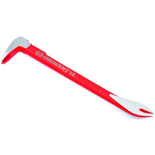CODE RED Series MB10 Pry Bar, 10 in L, Ground Tip, Steel, Red, 3-1/4 in W CODE RED Series MB10 Pry Bar, 10 in L, Ground Tip, Steel, Red, 3-1/4 in W