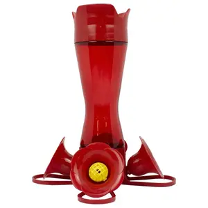 Perky-Pet 403CP FEEDER HUMMINGBIRD PLAS PW 8OZ Red