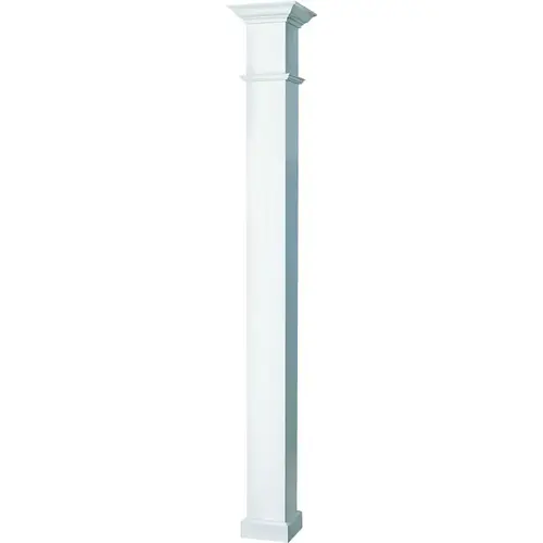 COLUMN 8INX10FT WHT WELLINGTON Powder Coated