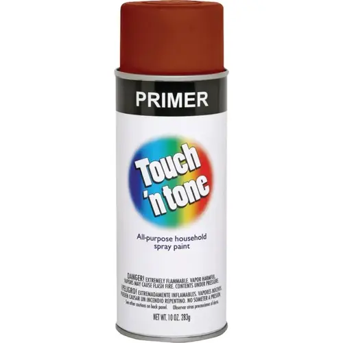 Red Oxide Spray Primer, Flat Finish, 10 oz Red Oxide Spray Primer, Flat Finish, 10 oz