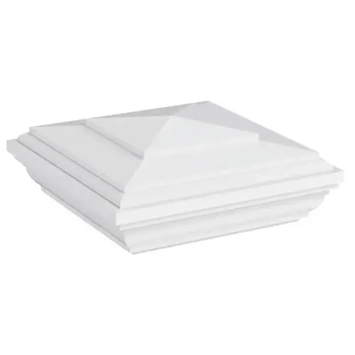 Premier Heritage Post Top, Vinyl, White, Gloss