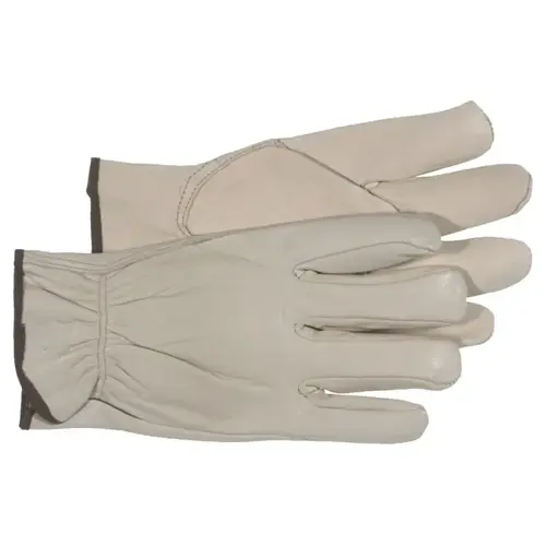 4067J-XL Gloves, Men's, XL, 3 in L, Keystone Thumb, Shirred Elastic Cuff, Grain Cowhide Leather, Natural Pair 4067J-XL Gloves, Men's, XL, 3 in L, Keystone Thumb, Shirred Elastic Cuff, Grain Cowhide Leather, Natural Pair