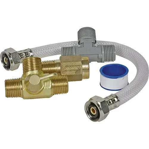 Permanent RV Water Heater Bypass Kit with Quick Turn Valve Permanent RV Water Heater Bypass Kit with Quick Turn Valve