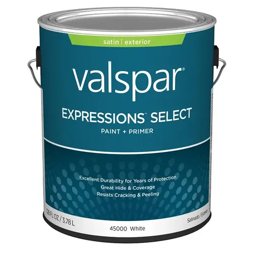 PAINT&PRIMER EXTER SAT WHT GAL PAINT&PRIMER EXTER SAT WHT GAL