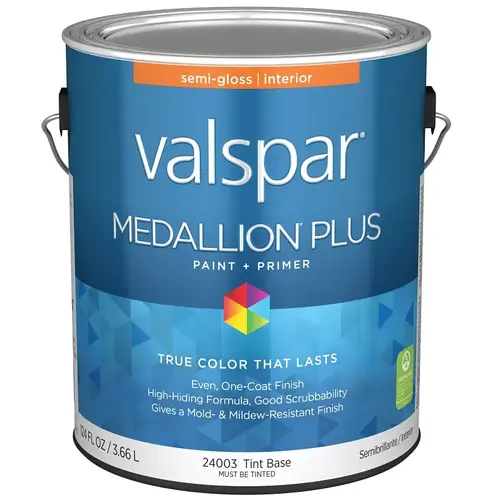 Medallion Plus Interior Paint & Primer - Semi-Gloss / Tint Base / 1 Gallon Medallion Plus Interior Paint & Primer - Semi-Gloss / Tint Base / 1 Gallon