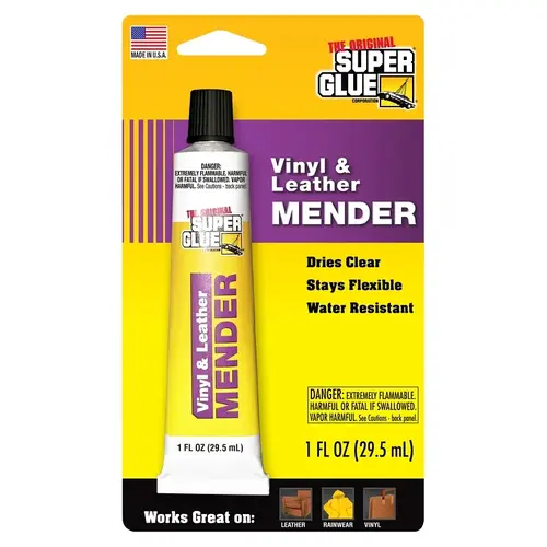 Mender, Liquid, Chemical, Clear, 4 g Tube