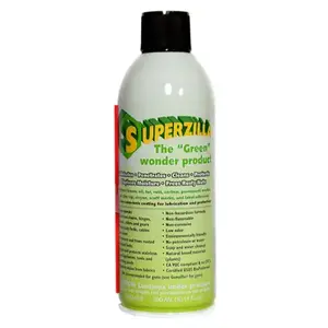 Superzilla AP10-300-1A Superzilla The Green Wonder Product Penetrating Oil for Chains Hinges and Gears Aerosol 10.14 oz