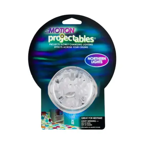 Projectable Night Light Automatic Plug-in Northern Lights LED Blue Projectable Night Light Automatic Plug-in Northern Lights LED Blue