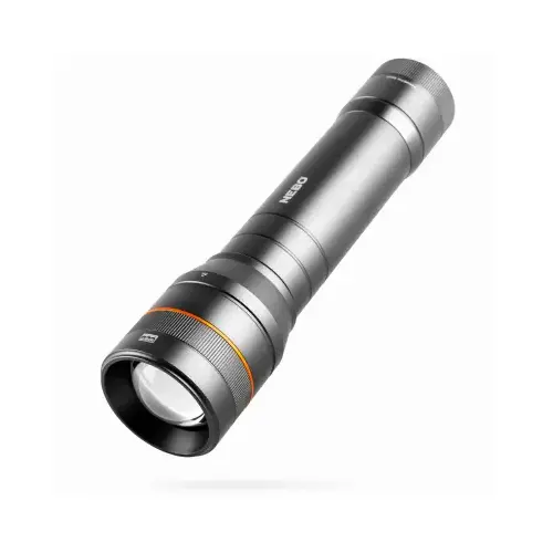 NEWTON Handheld Flashlight, AA Battery, Alkaline Battery, LED Lamp, 1500 Lumens, 2 hr Run Time Black NEWTON Handheld Flashlight, AA Battery, Alkaline Battery, LED Lamp, 1500 Lumens, 2 hr Run Time Black