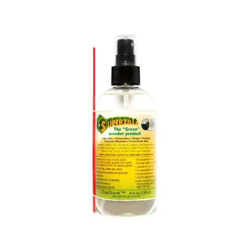 8 Oz. Pump Spray Bottle Cleaner/Lubricant