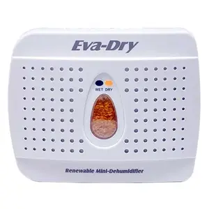 Eva-Dry E-333 333 Cu. Ft. Coverage 20 to 30 Days Duration Renewable Mini Dehumidifier White