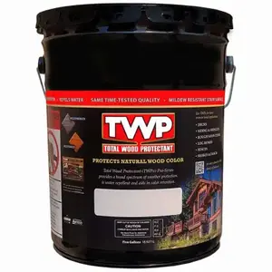 TWP TWP-103-5 TWP 100 Series Wood Preservative, Dark Oak, Liquid, 5 gal, Can