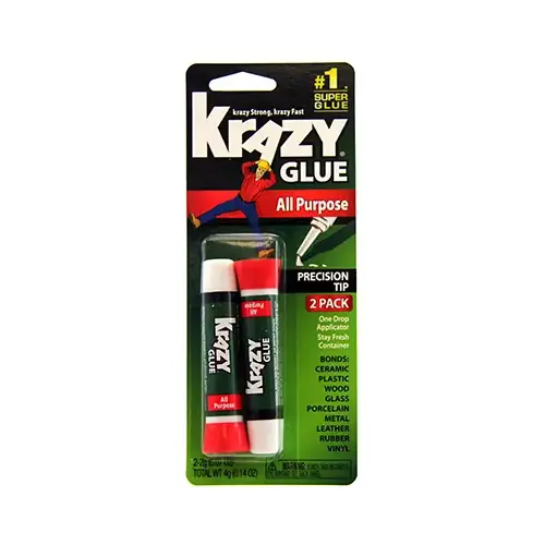 Super Glue High Strength 2 gm Clear Pair Super Glue High Strength 2 gm Clear Pair