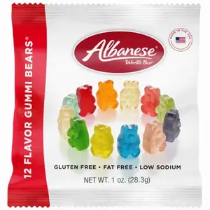 Albanese 53379 Gummi Bears Assorted 1 oz