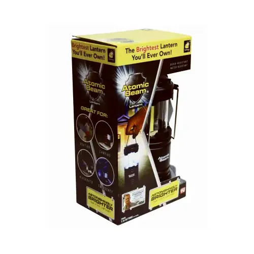 Lantern, LED Lamp, Aluminum, Black Lantern, LED Lamp, Aluminum, Black