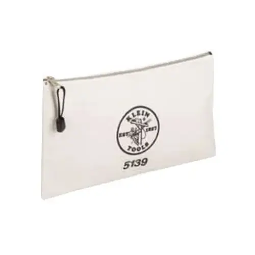 Canvas Bag, 4-1/4 in W, 7 in D, 12-1/4 in H, Cordura Ballistic Nylon, White Canvas Bag, 4-1/4 in W, 7 in D, 12-1/4 in H, Cordura Ballistic Nylon, White