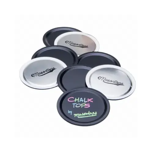 Chalkboard Mason Jar Lid Chalk Top Wide Mouth Black Chalkboard Mason Jar Lid Chalk Top Wide Mouth Black