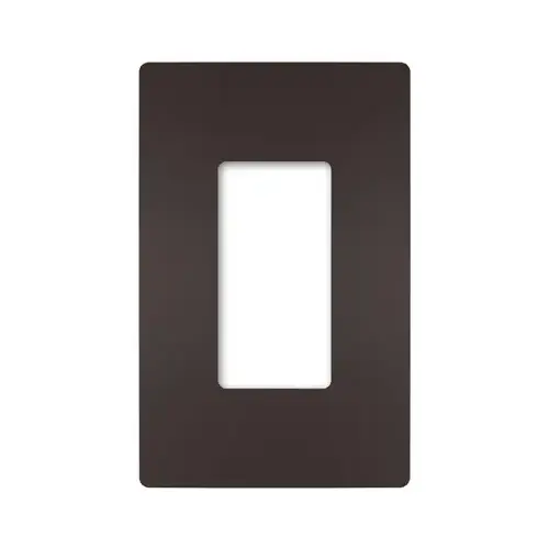 Wall Plate Radiant Bronze 1 gang Thermoplastic GFCI/Rocker/Toggle Bronze