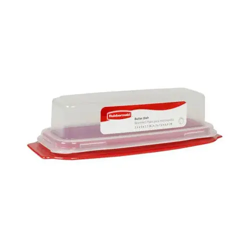 3930 Butter Dish, 0.25 lb Capacity, Plastic, Clear, 7.8 in L, 3 in W, 2 in H 3930 Butter Dish, 0.25 lb Capacity, Plastic, Clear, 7.8 in L, 3 in W, 2 in H
