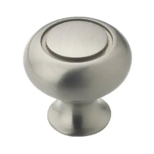 1-1/4" (32 mm) Diameter Allison Value Cabinet Knob Satin Nickel Finish 1-1/4" (32 mm) Diameter Allison Value Cabinet Knob Satin Nickel Finish