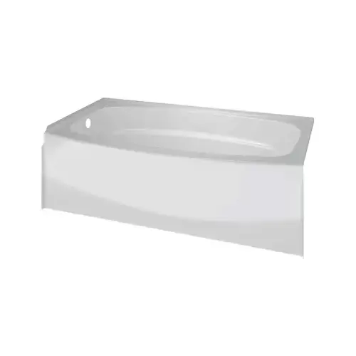 Bathtub Classic 400 18" H X 30" W X 60" L White High Gloss Bathtub Classic 400 18" H X 30" W X 60" L White High Gloss