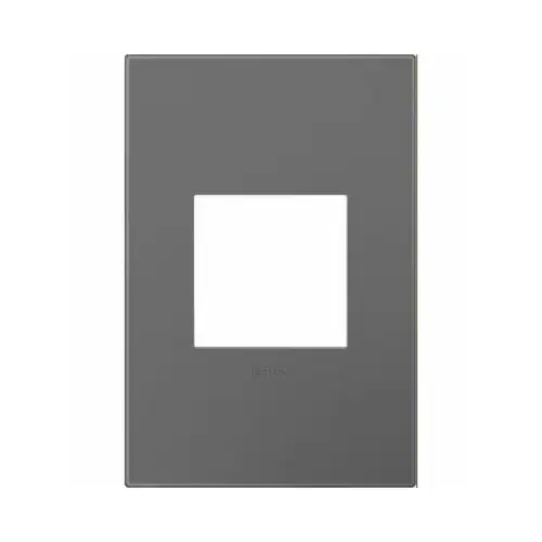 Wall Plate Adorne Magnesium 1 gang Thermoplastic Nylon GFCI/Rocker Magnesium Wall Plate Adorne Magnesium 1 gang Thermoplastic Nylon GFCI/Rocker Magnesium