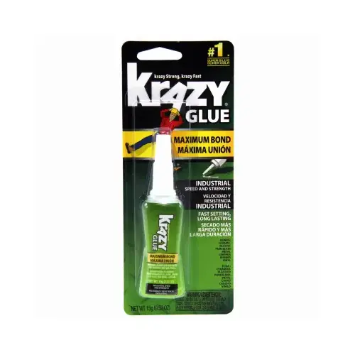 Glue Krazy Super Strength Polyvinyl acetate homopolymer 0.52 oz Clear
