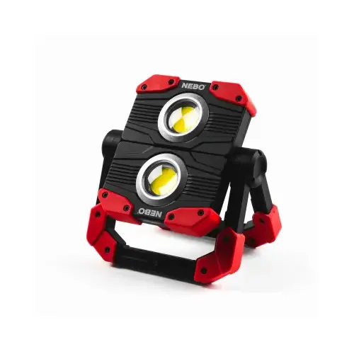 Work Light Omni 2K 2000 lm COB Rechargeable Handheld Red & Black