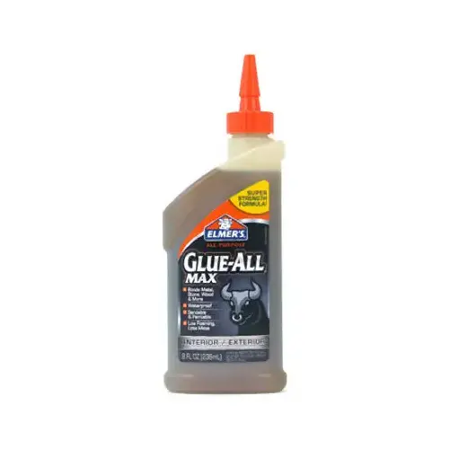 Glue Elmer's -All Super Strength Polyvinyl acetate homopolymer 8 oz Clear Glue Elmer's -All Super Strength Polyvinyl acetate homopolymer 8 oz Clear