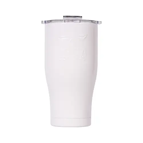 Chaser Series Tumbler, 27 oz Capacity, Stainless Steel, Pearl