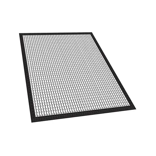 Smoker Cooking Mat Silicone 11.65" L X 13.54" W Black Pair Smoker Cooking Mat Silicone 11.65" L X 13.54" W Black Pair