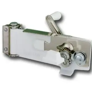 SWING-A-WAY 609WH Can Opener White Steel Manual Wall Mount White
